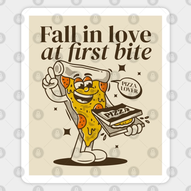 Fall in love at first bite Magnet by adipra std